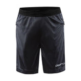Evolve Zip Pocket Shorts Jr - Dark Grey - Front