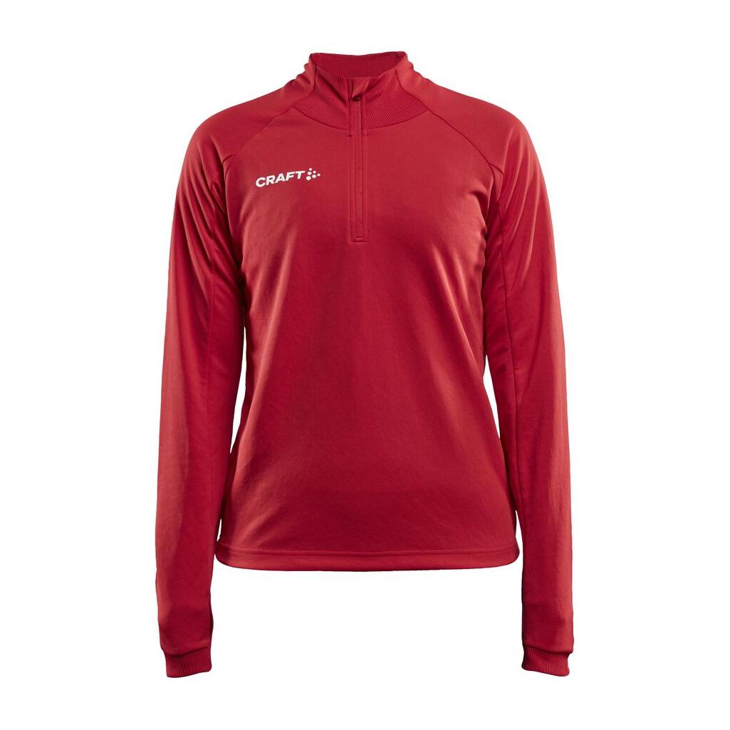 Evolve Halfzip W - Red - Front