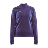 Evolve Halfzip W - Purple - Front