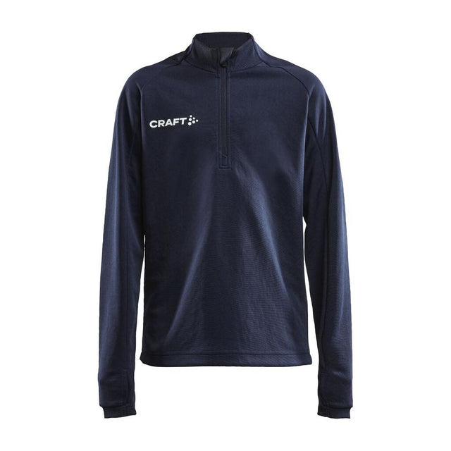 Evolve Halfzip Jr - Navy - Front