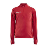 Evolve Halfzip Jr - Red - Front