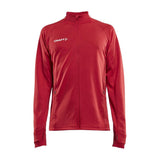 Evolve Full Zip M - Red - Front