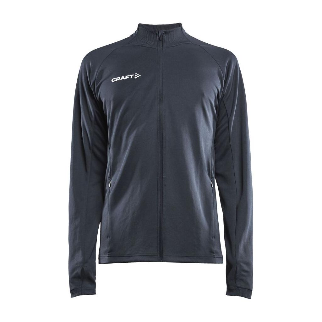 Evolve Full Zip M - Dark Grey - Front