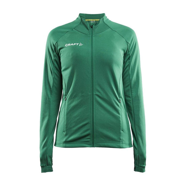 Evolve Full Zip W - Green - Front