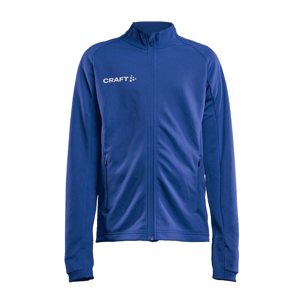 Evolve Full Zip Jr - Cobalt - Front
