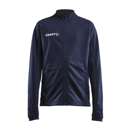 Evolve Full Zip Jr - Navy - Front
