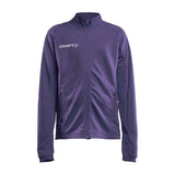 Evolve Full Zip Jr - Purple - Front