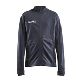 Evolve Full Zip Jr - Dark Grey - Front