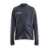 Evolve Full Zip Jr - Dark Grey - Front