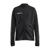 Evolve Full Zip Jr - Black - Front