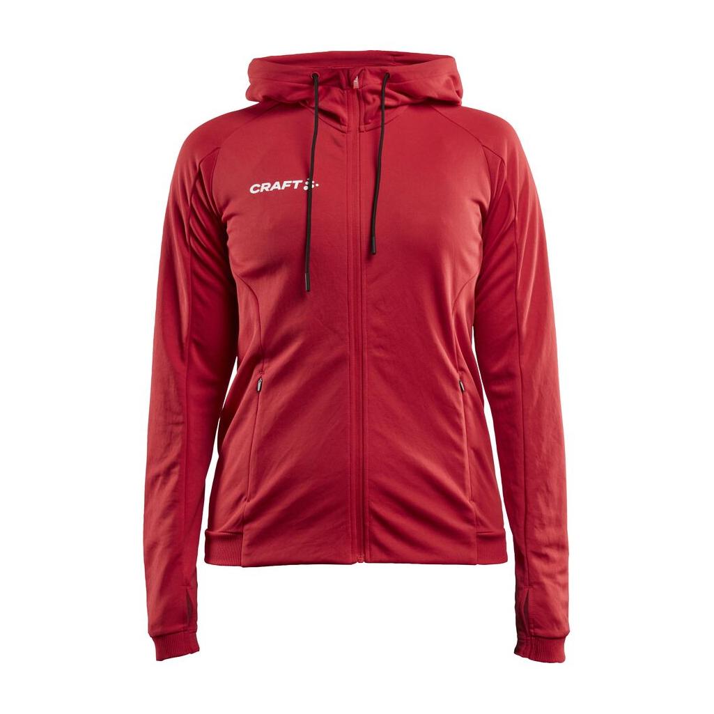 Evolve Hood Jacket W - Red - Front