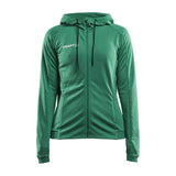 Evolve Hood Jacket W - Green - Front