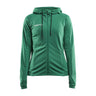 Evolve Hood Jacket W - Green - Front