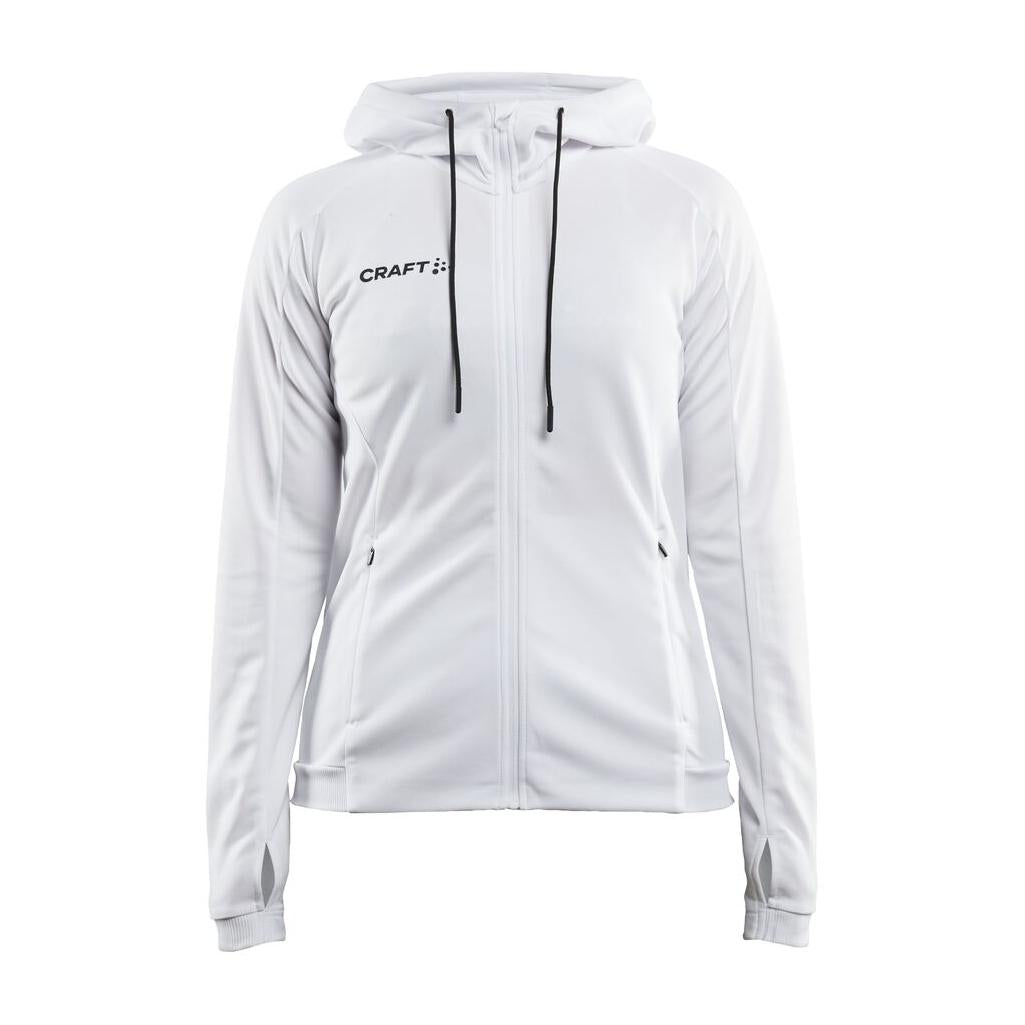 Evolve Hood Jacket W - White - Front