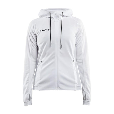 Evolve Hood Jacket W - White - Front