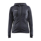 Evolve Hood Jacket W - Dark Grey - Front
