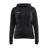 Evolve Hood Jacket W - Black - Front