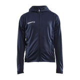 Evolve Hood Jacket Jr - Navy - Front