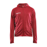 Evolve Hood Jacket Jr - Red - Front