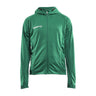 Evolve Hood Jacket Jr - Green - Front