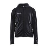Evolve Hood Jacket Jr - Black - Front