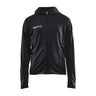 Evolve Hood Jacket Jr - Black - Front