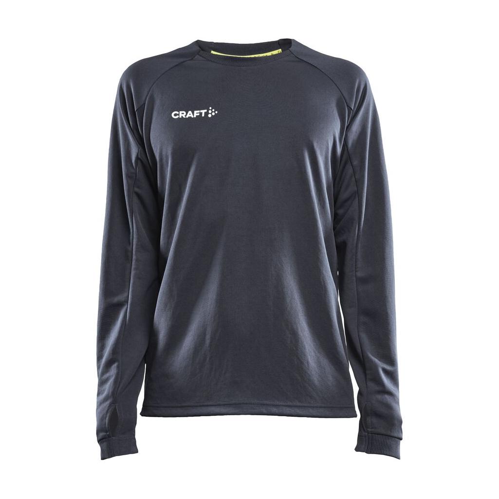 Evolve Crew Neck M - Dark Grey - Front