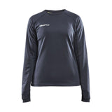 Evolve Crew Neck W - Dark Grey - Front