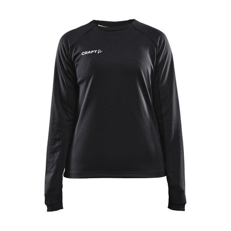 Evolve Crew Neck W - Black - Front
