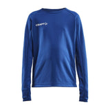 Evolve Crew Neck Jr - Cobalt - Front