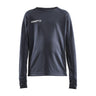 Evolve Crew Neck Jr - Dark Grey - Front