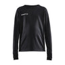 Evolve Crew Neck Jr - Black - Front