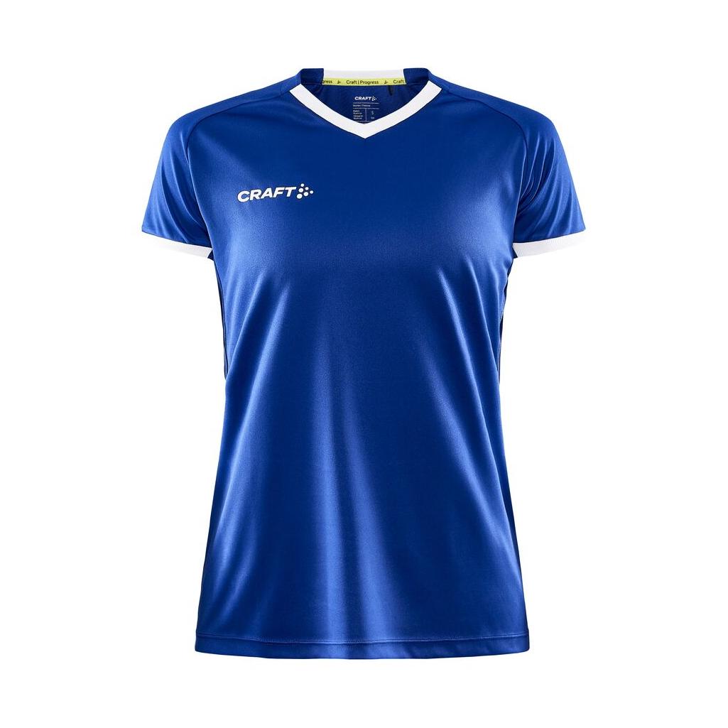 Progress 2.0 Solid Jersey W - Cobalt - Front