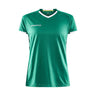 Progress 2.0 Solid Jersey W - Green - Front