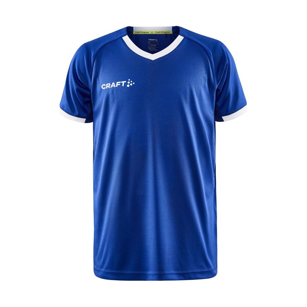 Progress 2.0 Solid Jersey Jr - Cobalt - Front