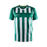 Progress 2.0 Stripe Jersey M - Green/White - Front
