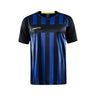 Progress 2.0 Stripe Jersey M - Black/Club Cobolt - Front