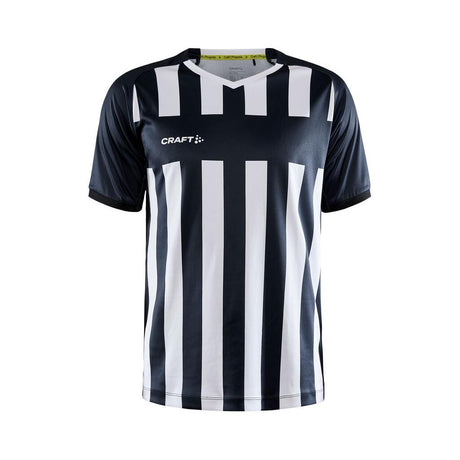 Progress 2.0 Stripe Jersey M - Black/White - Front