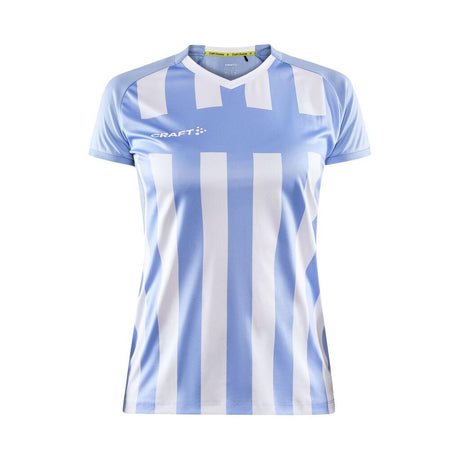 Progress 2.0 Stripe Jersey W - Blue/White - Front