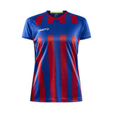 Progress 2.0 Stripe Jersey W - Club Cobolt/Bright Red - Front