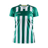 Progress 2.0 Stripe Jersey W - Green/White - Front