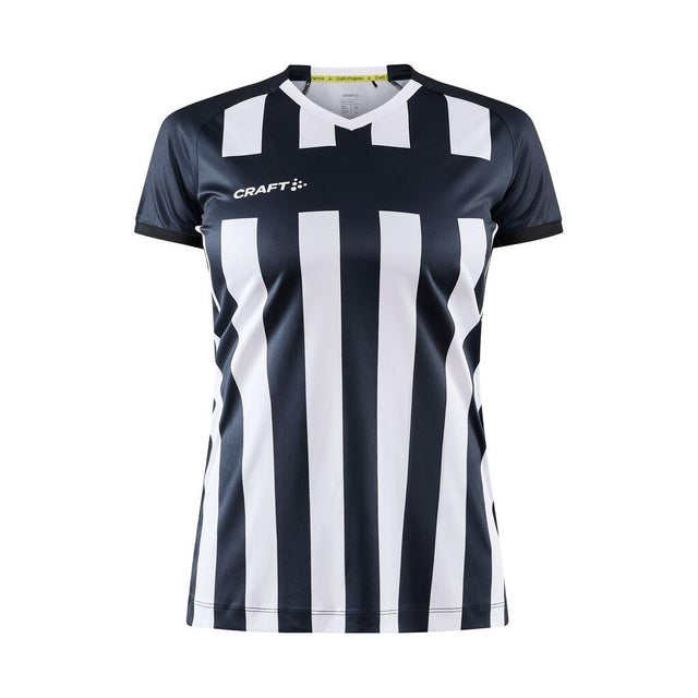 Progress 2.0 Stripe Jersey W - Black/White - Front