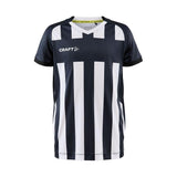 Progress 2.0 Stripe Jersey Jr - Black/White - Front