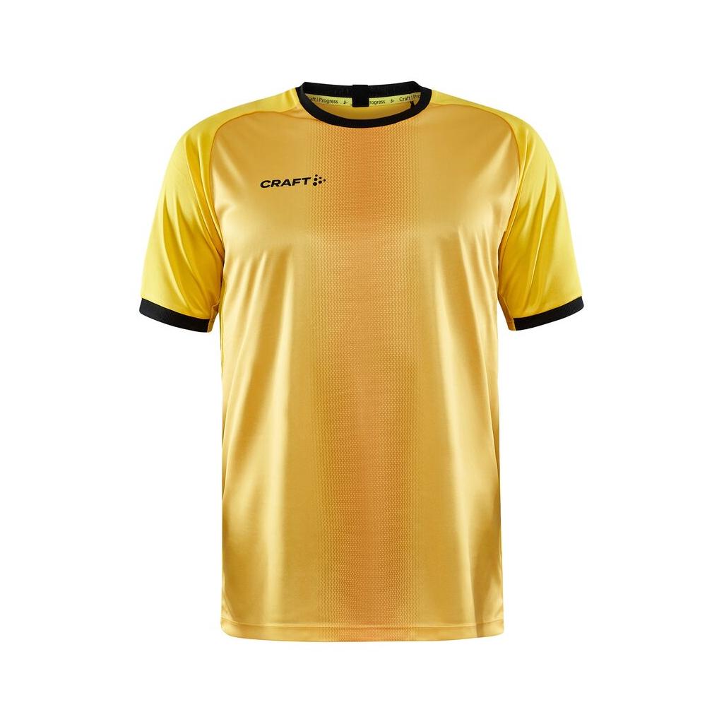 Progress 2.0 Graphic Jersey M - Yellow/Black - Front