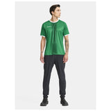 Progress 2.0 Graphic Jersey M - Green/White - Closeup 5