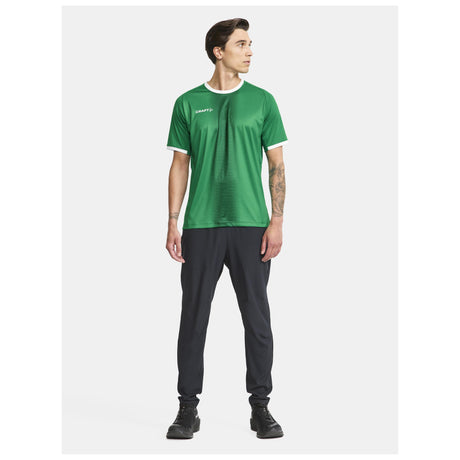 Progress 2.0 Graphic Jersey M - Green/White - Closeup 5