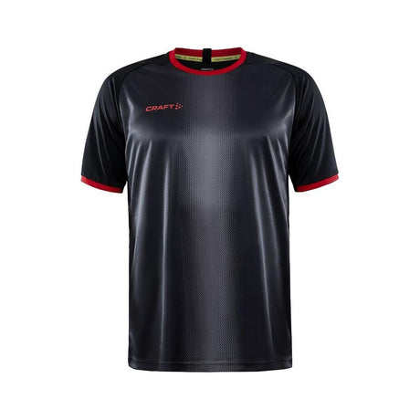 Progress 2.0 Graphic Jersey M - Black/Bright Red - Front