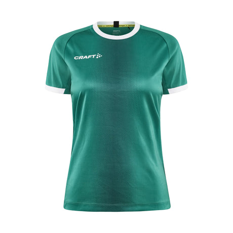 Progress 2.0 Graphic Jersey W - Green/White - Front