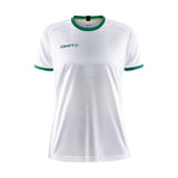 Progress 2.0 Graphic Jersey W - White/Green - Front