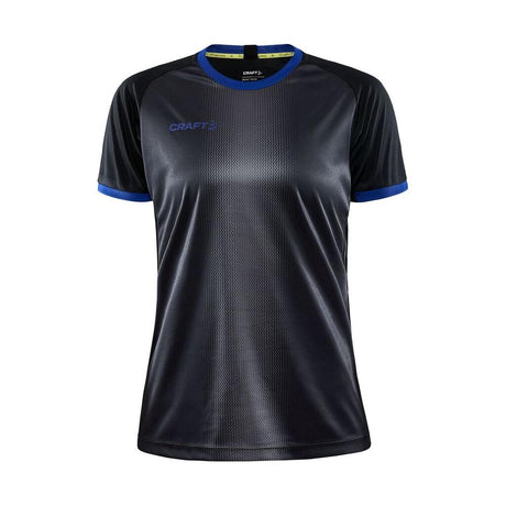 Progress 2.0 Graphic Jersey W - Black/Club Cobolt - Front